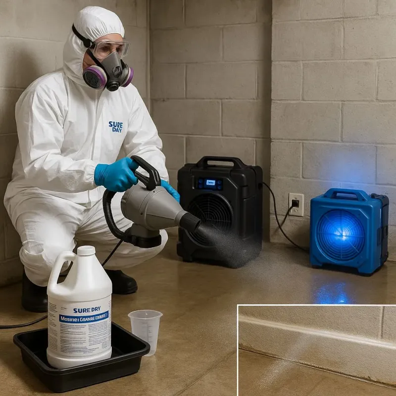 Sanitization and Odor Removal process in Alpena, MI