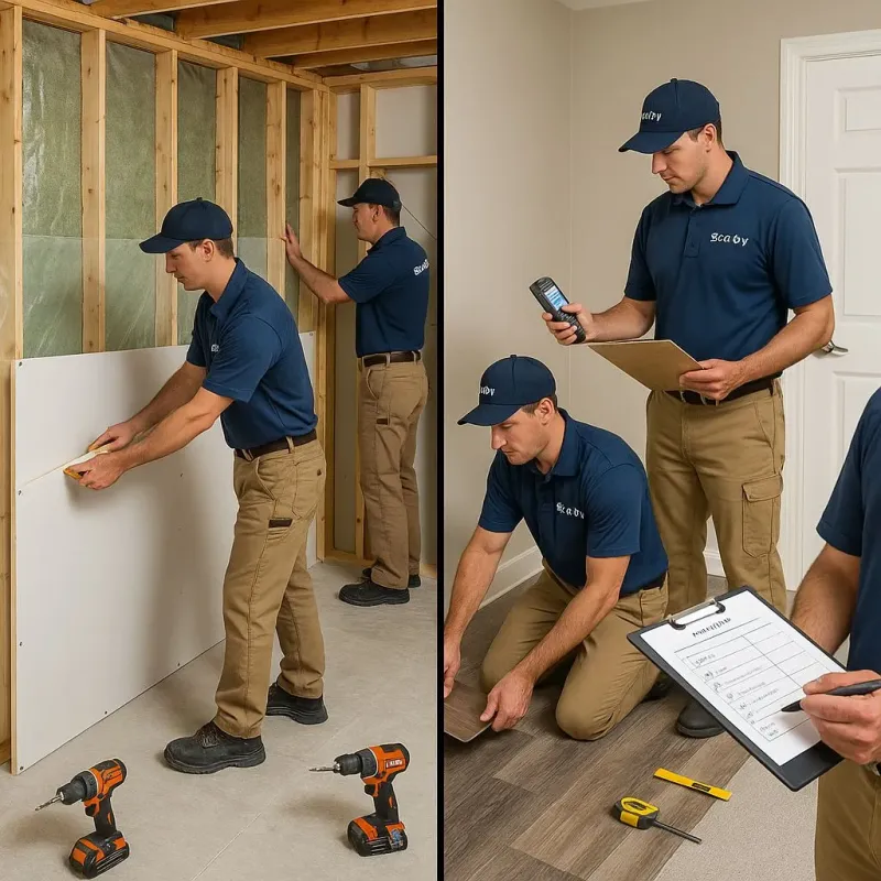 Repairs and Reconstruction process in Alpena, MI