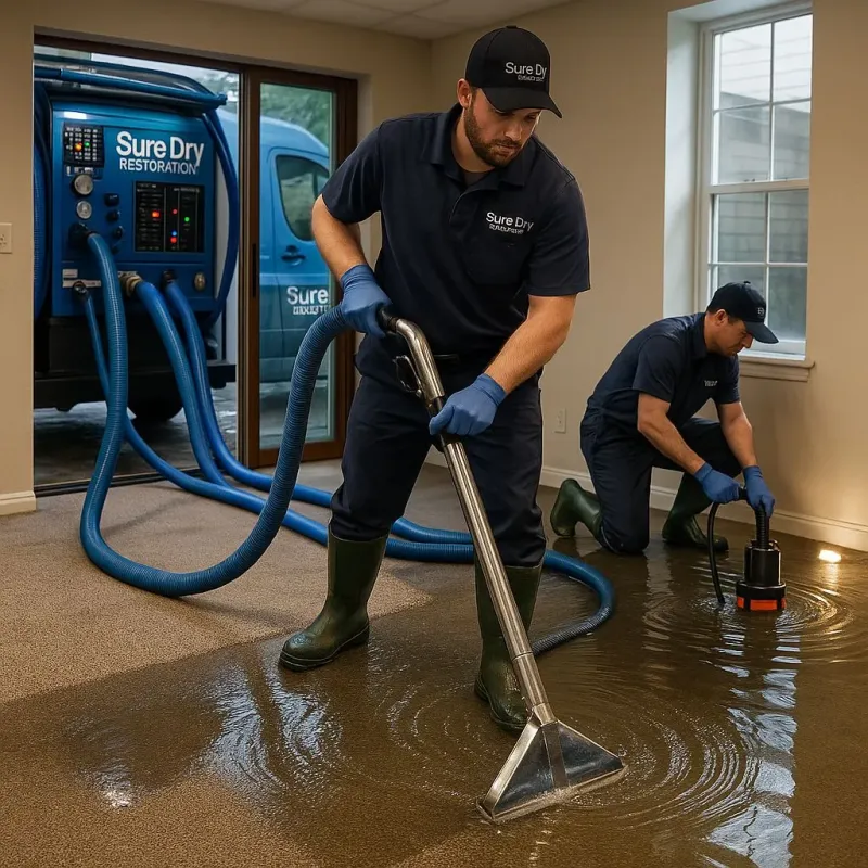 Water Extraction and Removal process in Alpena, MI